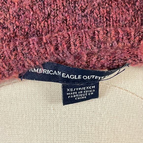 American Eagle • Bell Sleeve Cross Neck Sweater Top - Picture 4 of 5